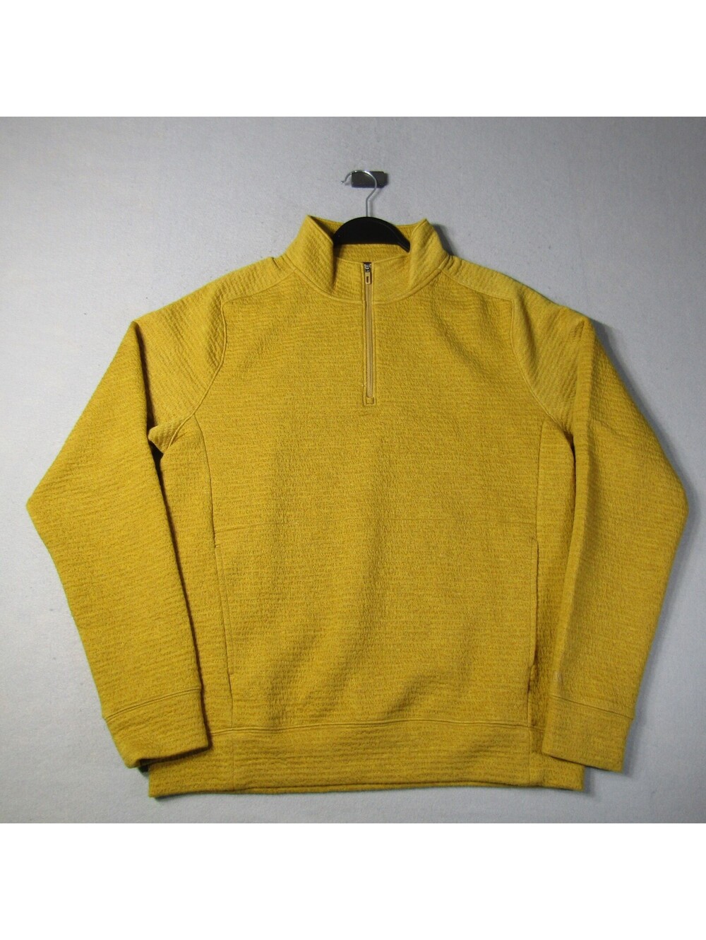 NWT VRST Recharge Lunar Fleece 1/4 Zip Men's M Palamino Golden